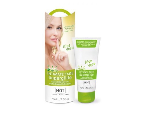 Лубрикант Intimate care superglide aloe vera, 75 мл