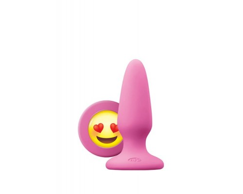 Анальная пробка MOJIS ILY MEDIUM PINK