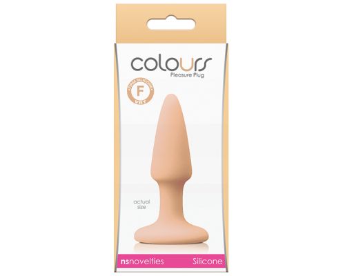 Анальная пробка COLOURS PLEASURES MINI PLUG FLESH