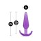 Анальный плаг B YOURS SLIM ANAL PLUG PURPLE