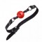 Кляп Loveshop BREATHABLE BALL GAG BLACK/RED