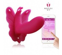 Стимулятор для клитора Realov Lydia I - Smart Butterfly Vibe - App Control