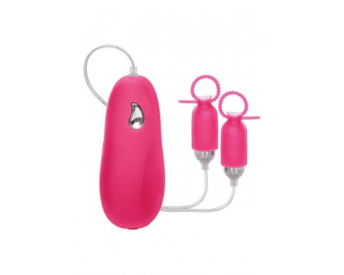 Зажимы для сосков Vibrating Nipple Pleasurizer Pink